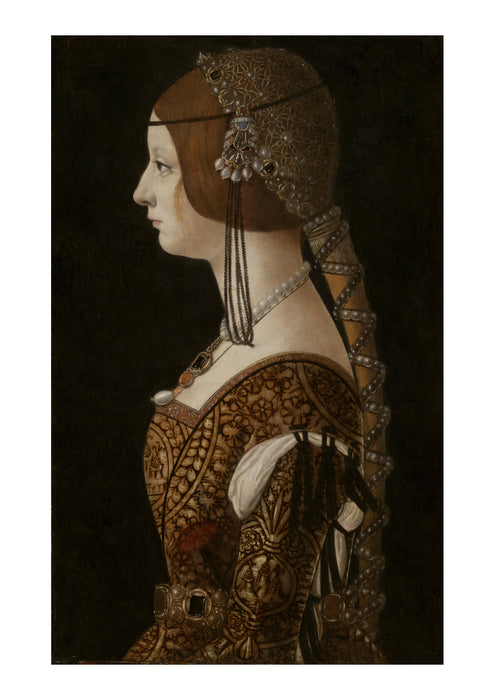 Ambrogio De Predis - Bianca Maria Sforza