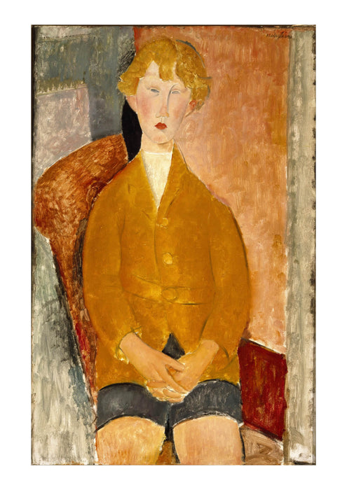 Amedeo Modigliani - Boy in Short Pants