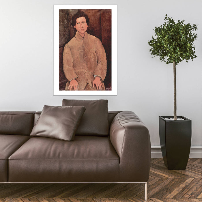 Amedeo Modigliani - Man sitting