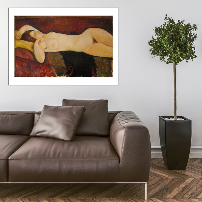 Amedeo Modigliani - Nude Lying on Sofa