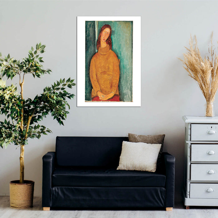 Amedeo Modigliani - Portrait of Jeanne