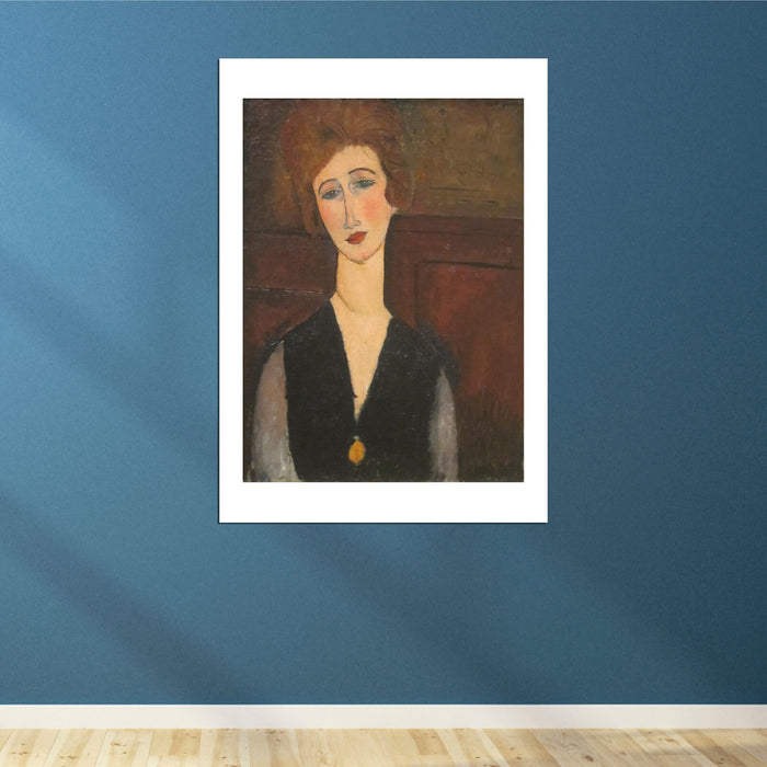 Amedeo Modigliani - Portrait of a Woman 1917