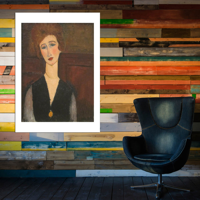 Amedeo Modigliani - Portrait of a Woman 1917