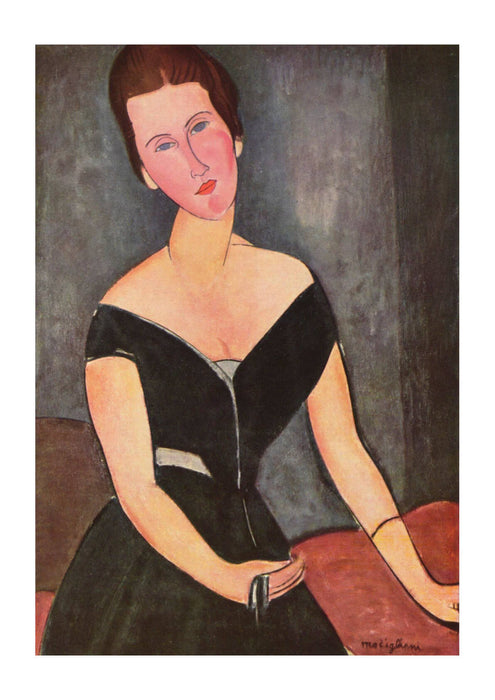 Amedeo Modigliani - Woman in Black