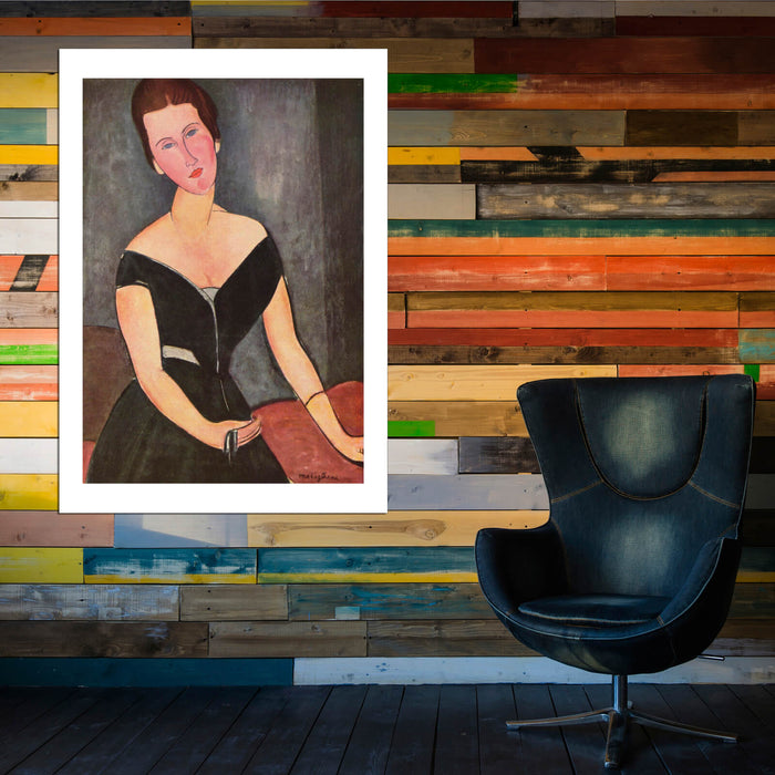 Amedeo Modigliani - Woman in Black