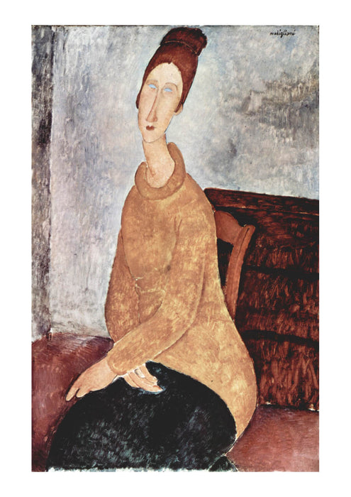 Amedeo Modigliani - Woman Sitting