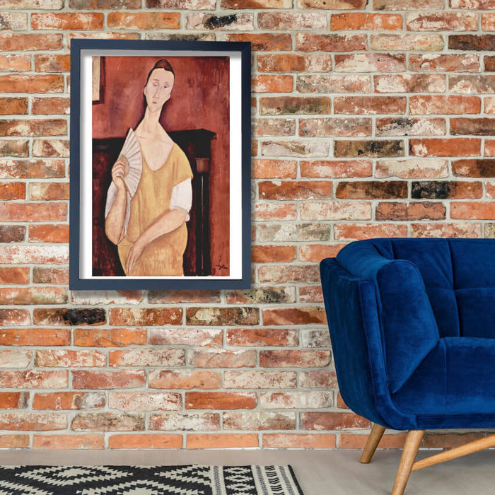 Amedeo Modigliani - Woman with Fan