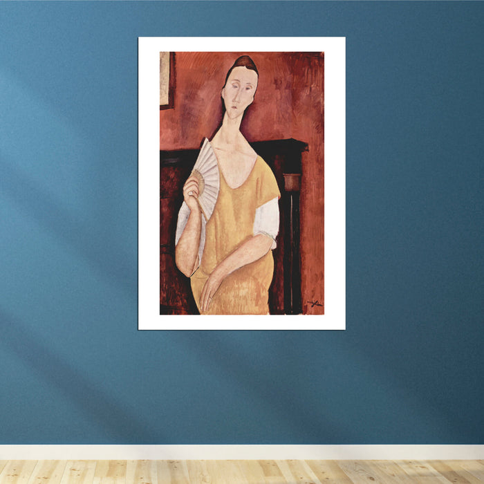 Amedeo Modigliani - Woman with Fan