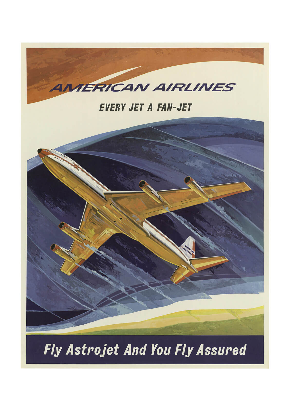 American Airlines Astrojet — Spiffing Prints