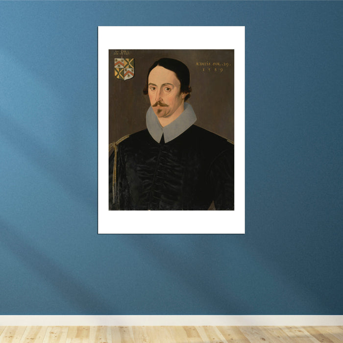 An Unknown Man Aged 29 Possibly Of The Kempe Family