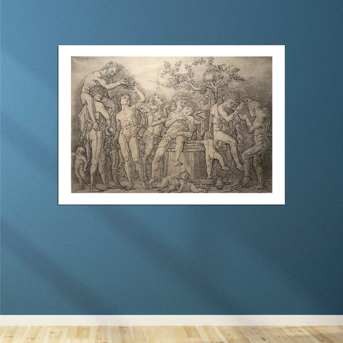 Andrea Mantegna - Bacchanal with Wine Press