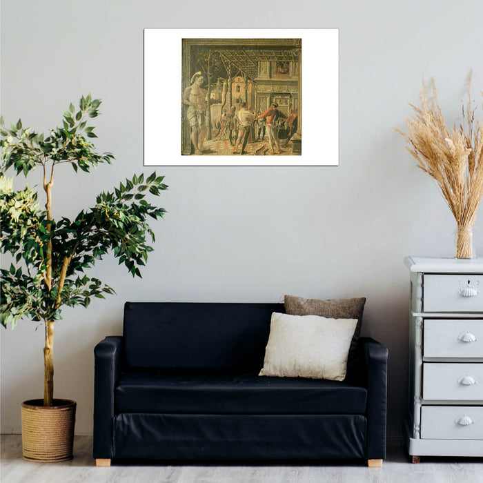 Andrea Mantegna - Mantegna martirio di san cristoforo copia