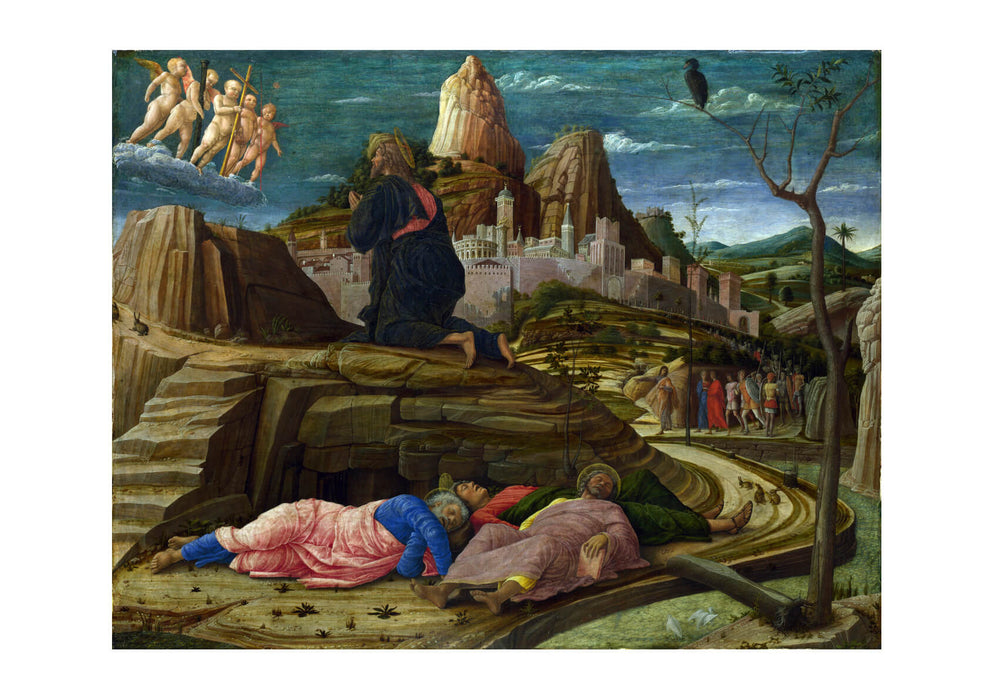 Andrea Mantegna - The Agony Garden at Night