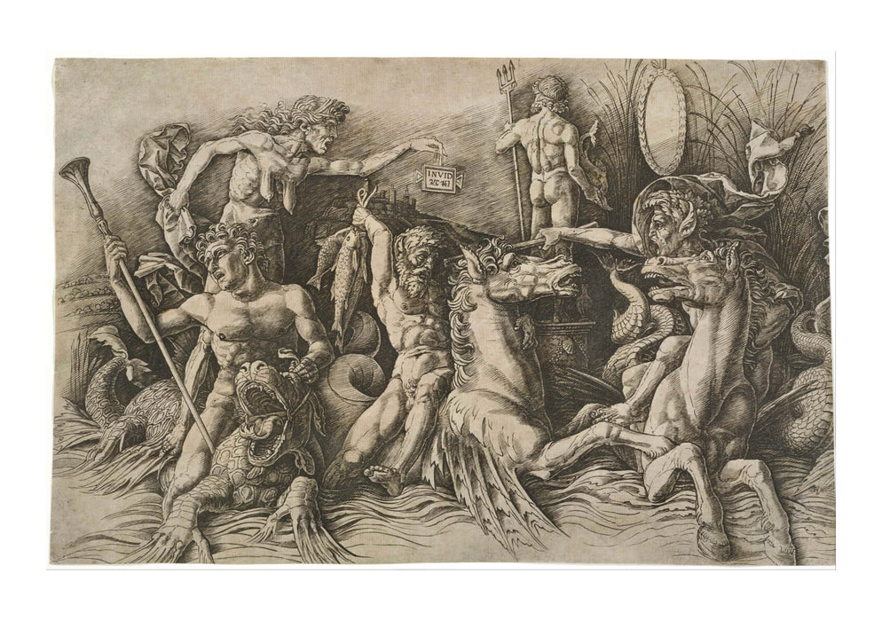 Andrea Mantegna - The Battle of the Sea Gods