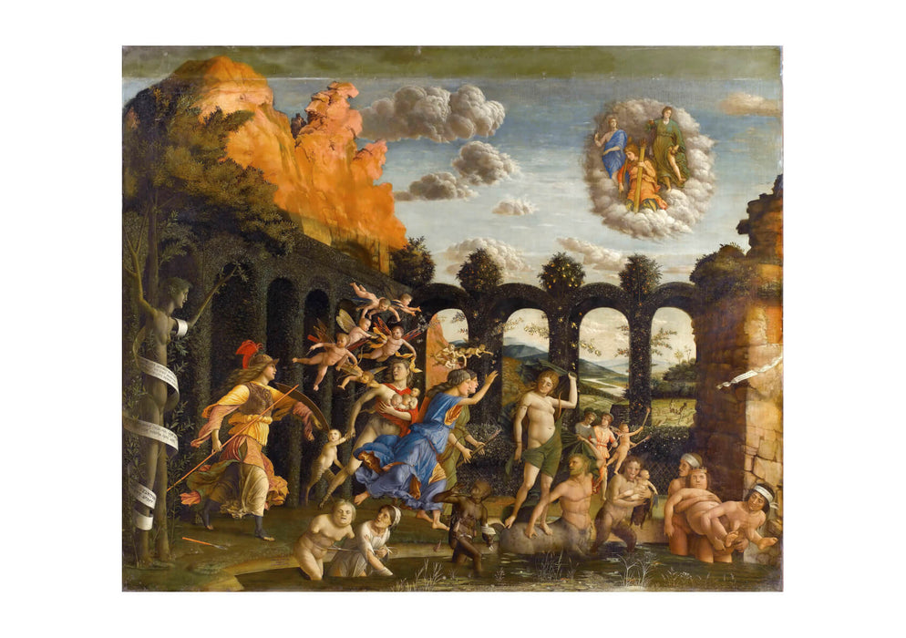 Andrea Mantegna - Vices Vertus Mantegna