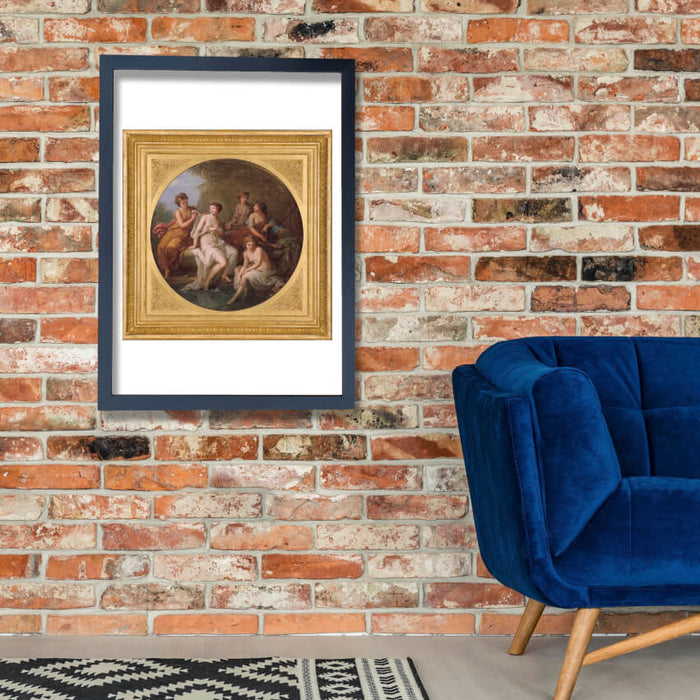 Angelica Kauffmann - Diana and her nymphs bathing