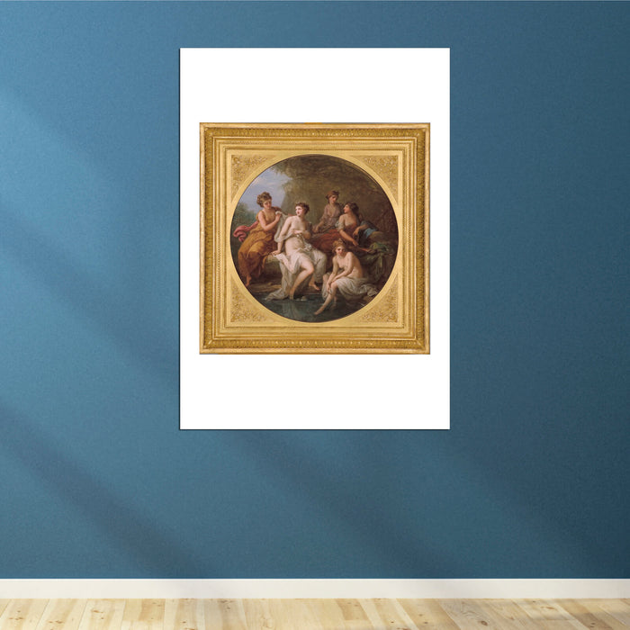 Angelica Kauffmann - Diana and her nymphs bathing