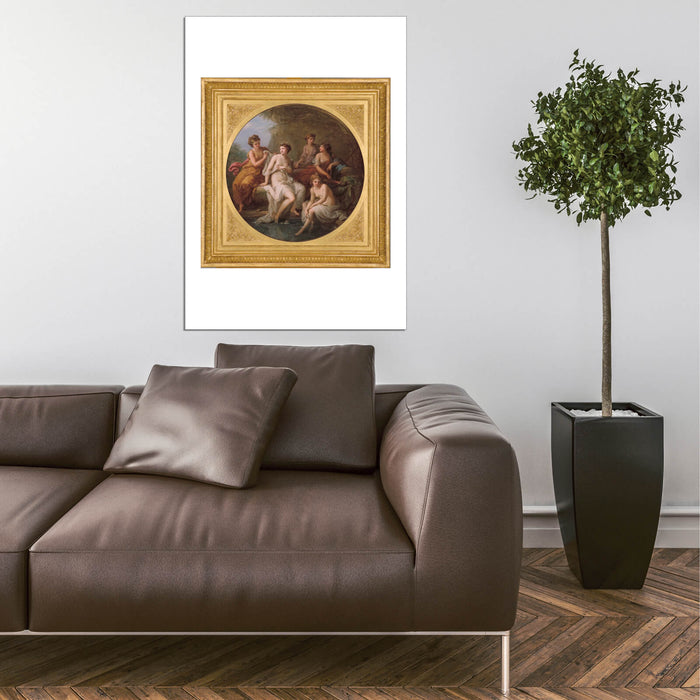 Angelica Kauffmann - Diana and her nymphs bathing