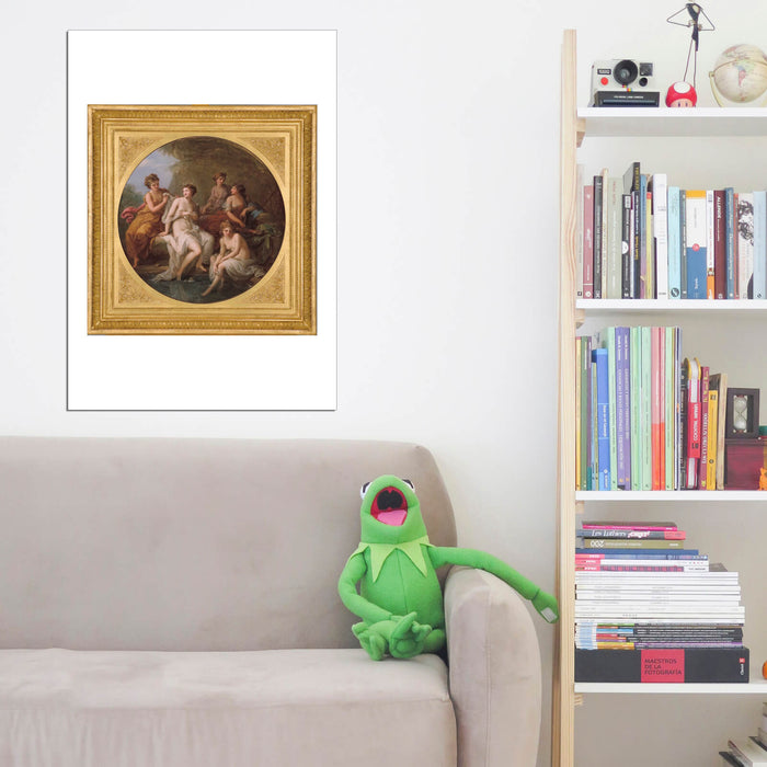 Angelica Kauffmann - Diana and her nymphs bathing