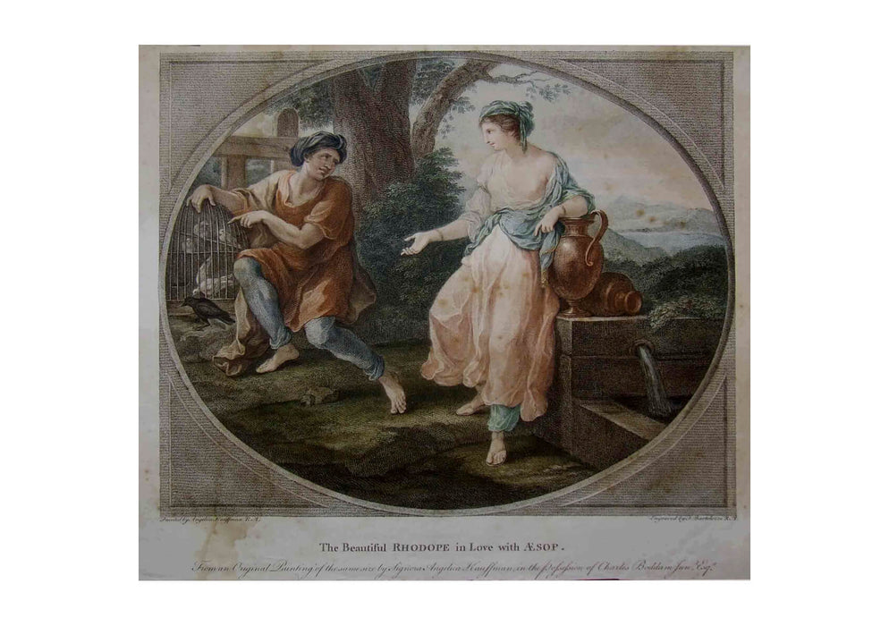 Angelica Kauffmann - Esop and Rodope
