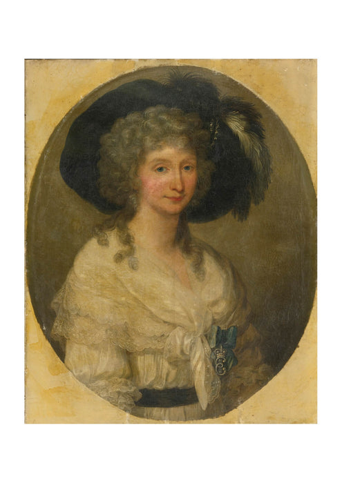 Angelica Kauffmann - Portrait of Baroness Von Bauer