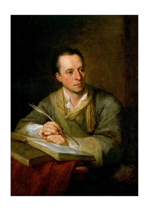 Angelica Kauffmann - Portrait of Johann Joachim Winckelmann