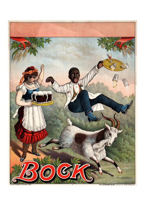 Bock Stock Beer Vintage Advertisement