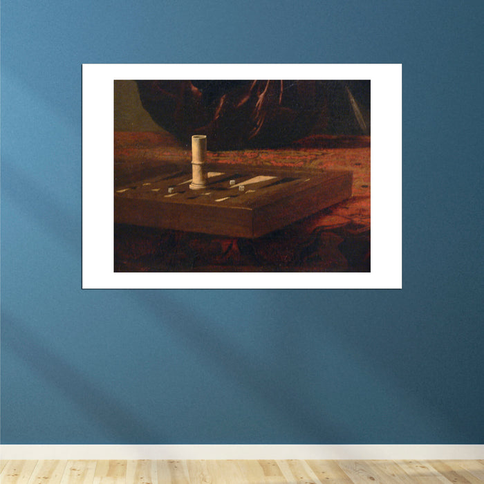 Caravaggio - Cardsharps Kimbell detail