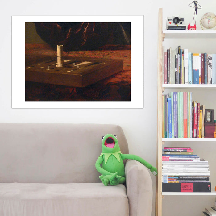 Caravaggio - Cardsharps Kimbell detail