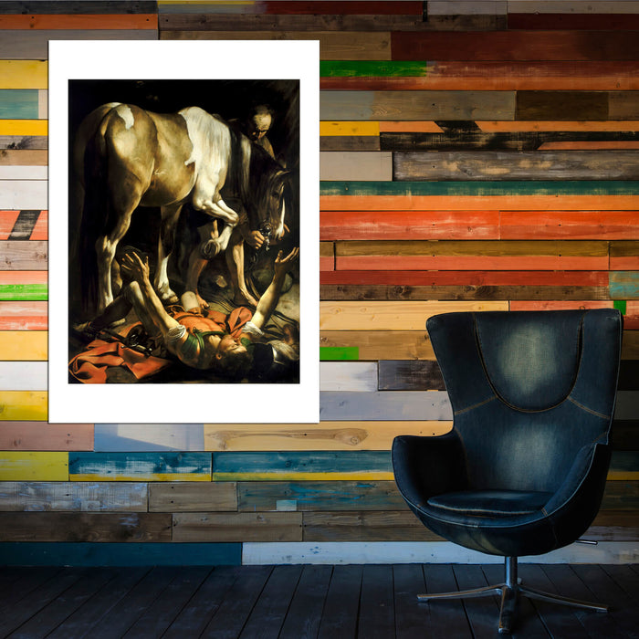 Caravaggio - Conversion on the Way to Damascus
