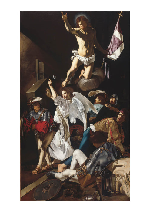 Caravaggio - Francesco Buoneri called Cecco del The Resurrection