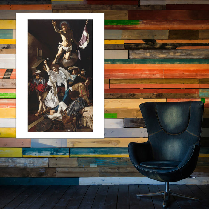 Caravaggio - Francesco Buoneri called Cecco del The Resurrection