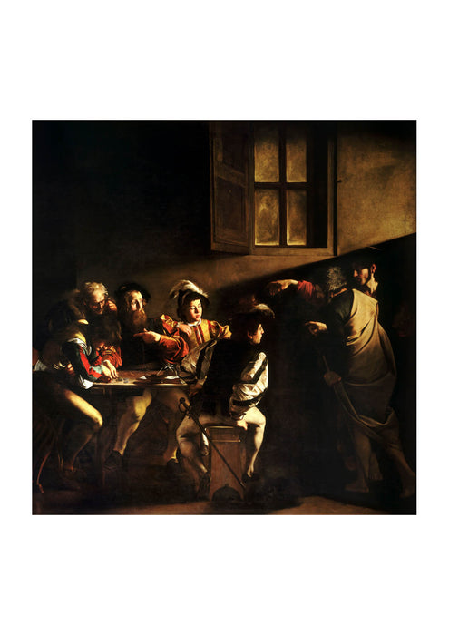 Caravaggio - The Calling of Saint Matthew Caravaggo