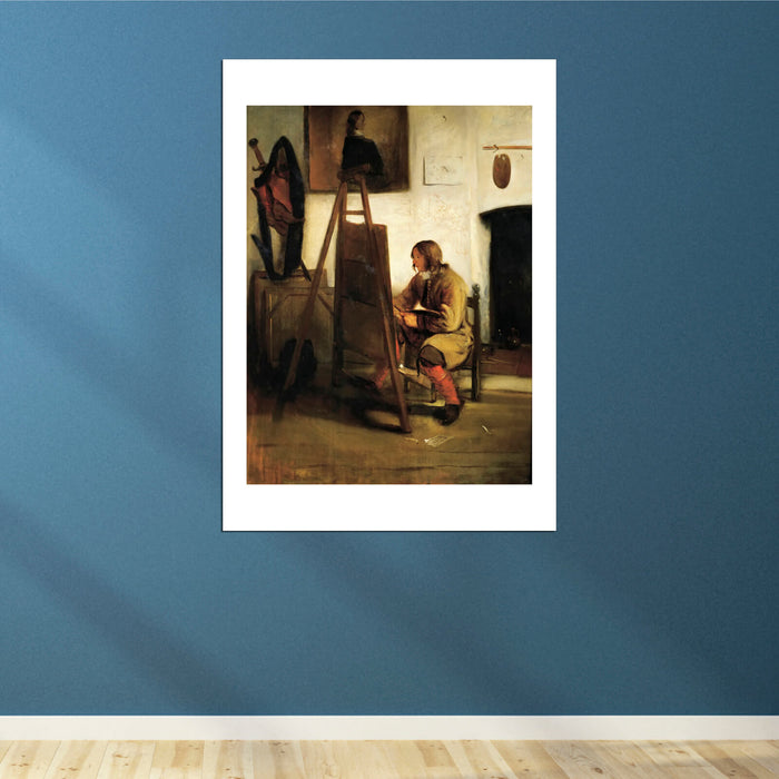 Carel Fabritius - Young Painter in his Studio