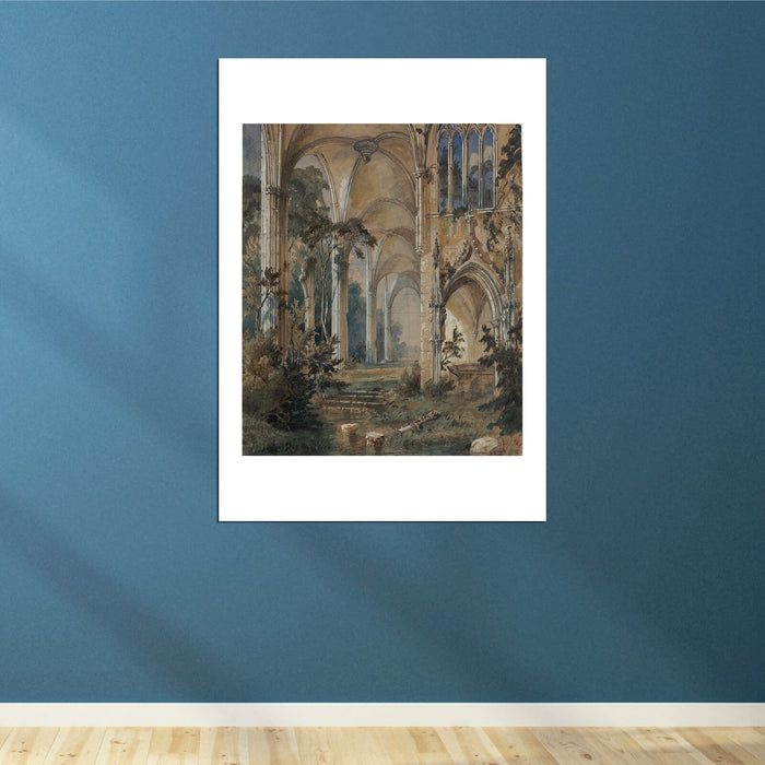 Carl Blechen - Gothic Church Ruin
