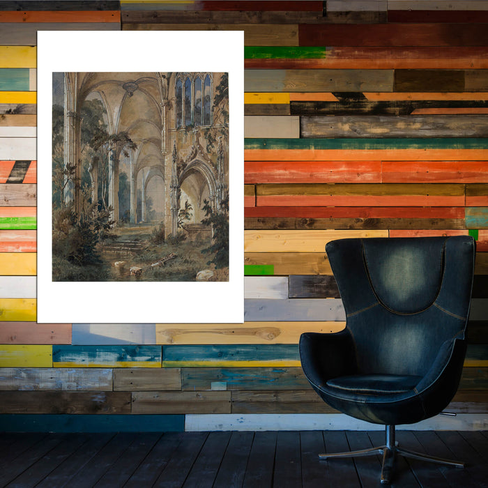Carl Blechen - Gothic Church Ruin