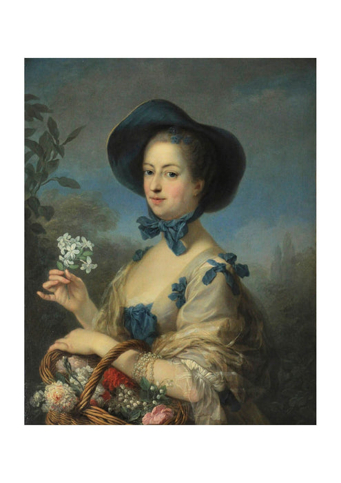 Carl Frederic - Madame de Pompadour en belle jardini