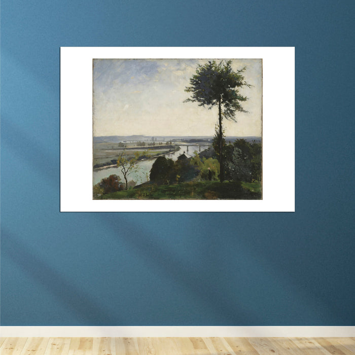 Carl Fredrik Hill - Tree and River Iii Seine