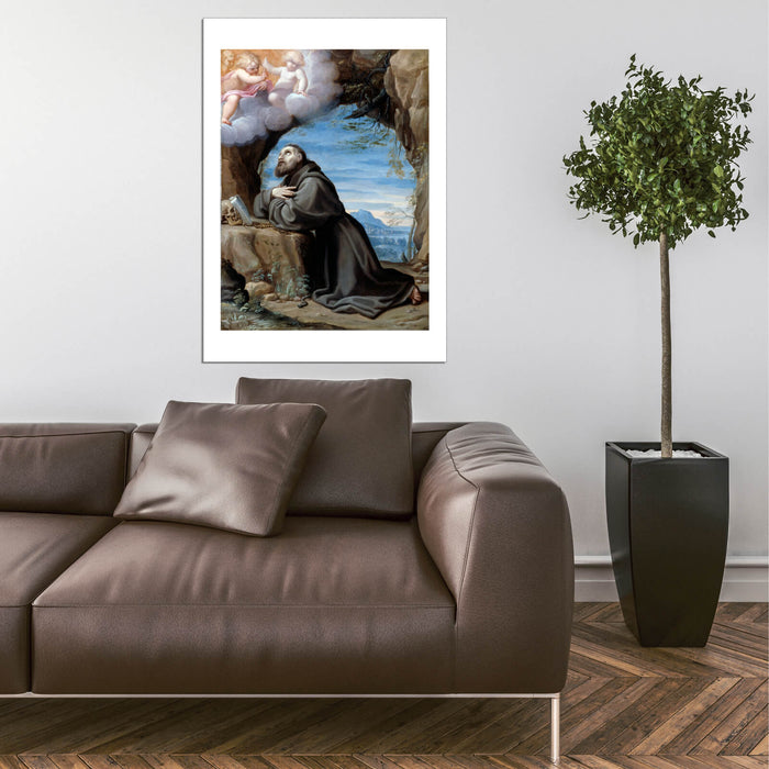 Carracci Lodovico - St Francis In Meditation