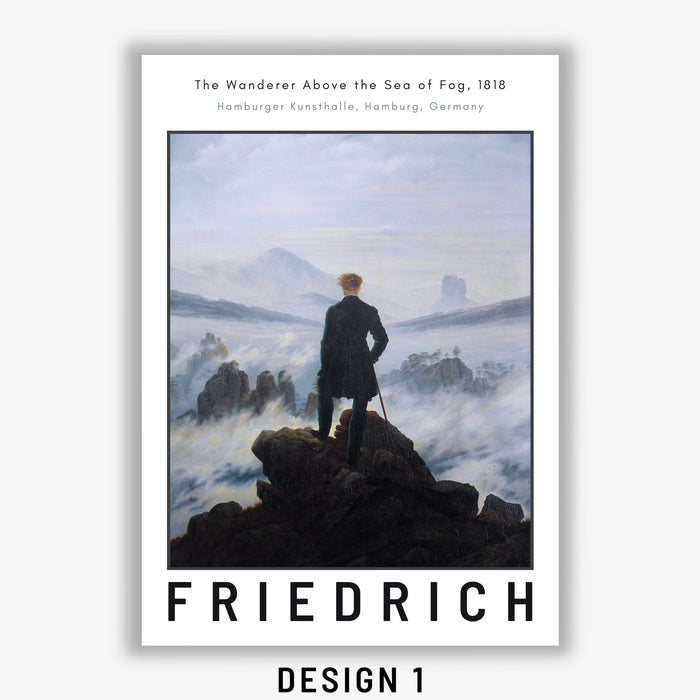 Caspar David Friedrich - The Wanderer Above the Sea of Fog