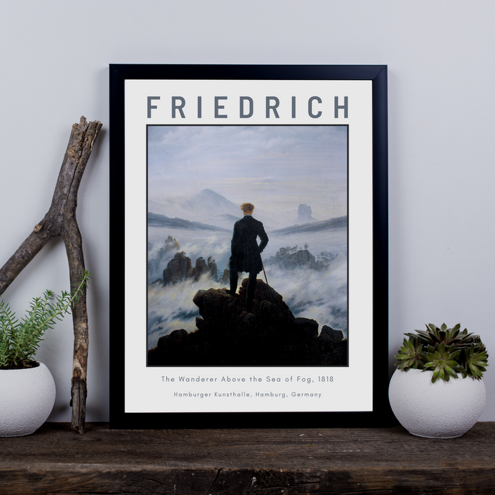 Caspar David Friedrich - The Wanderer Above the Sea of Fog