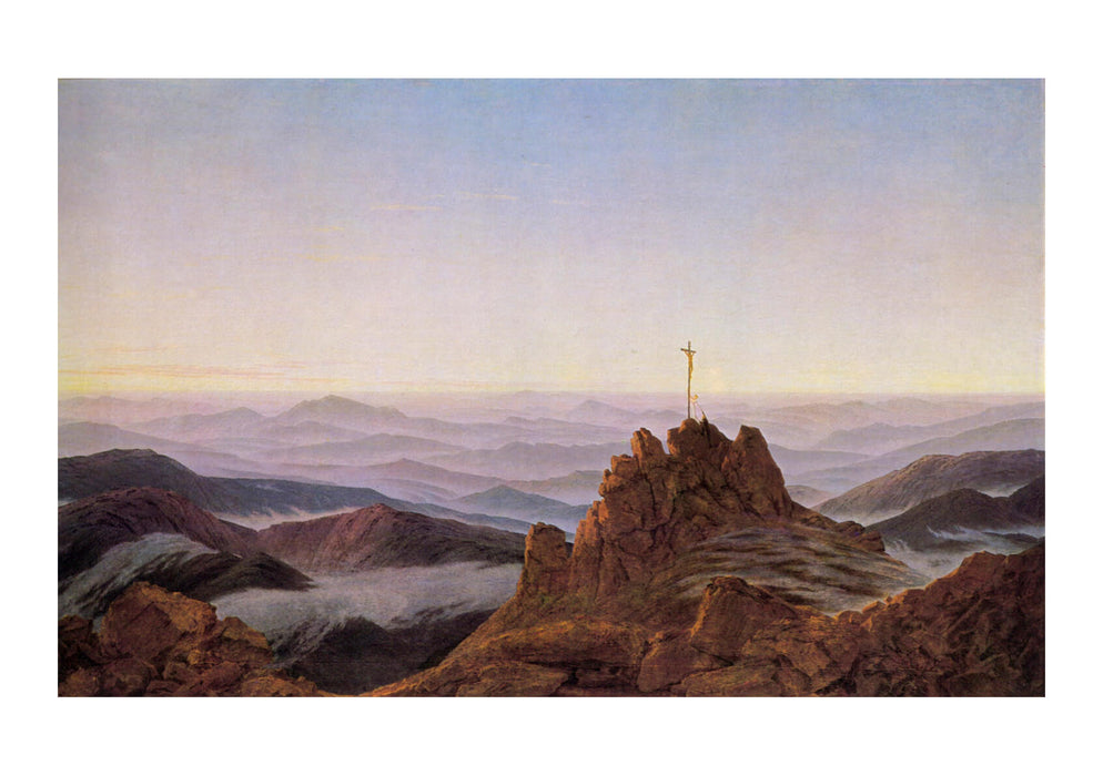 Caspar David Friedrich - Morgen im Riesengebirge