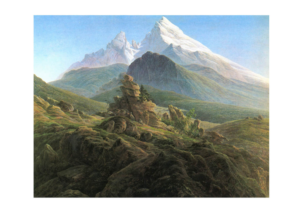 Caspar David Friedrich - Mountain