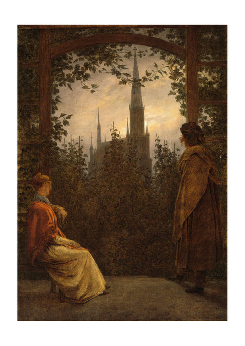 Caspar David Friedrich - Opening in Trees