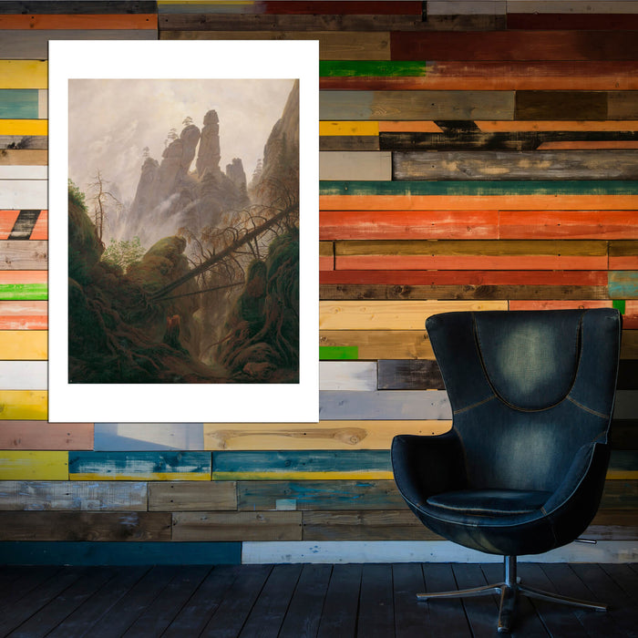 Caspar David Friedrich - Rocky Landscape