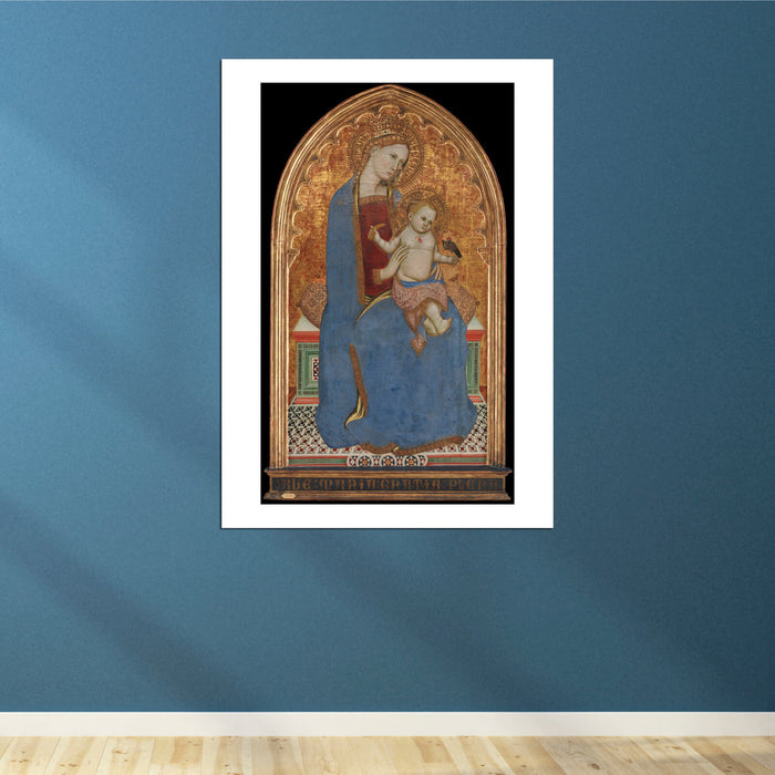 Cecco Di Pietro - Virgin and Child Playing