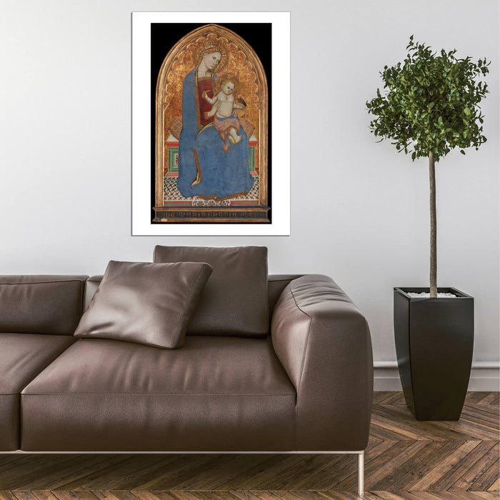 Cecco Di Pietro - Virgin and Child Playing