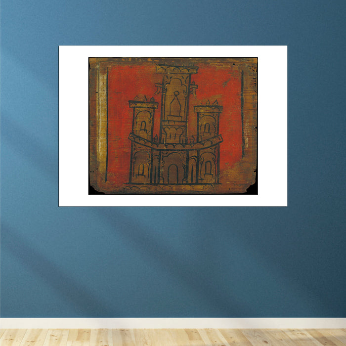 Ceiling Panel With Castle