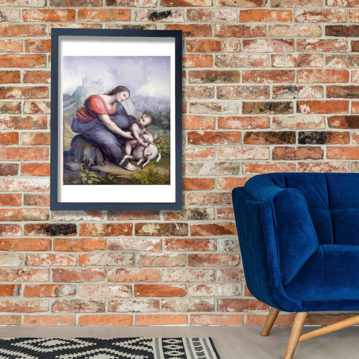 Cesare da Sesto - The Virgin and Child with a Lamb