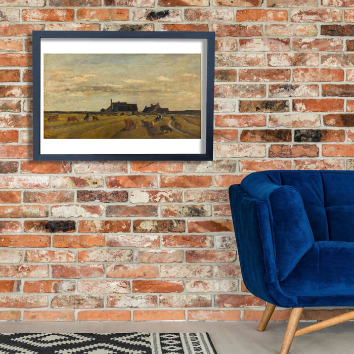 Charles-François Daubigny - Farm At Kerity Brittany